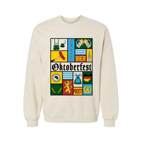 Oktoberfest Icons Crewneck Sweatshirt